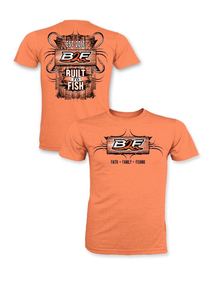 Built to Fish / Faith-Family-Fishing T-Shirt