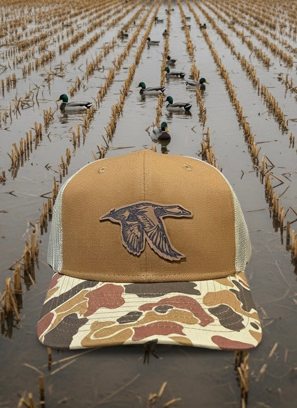 Duck Hunting - Flying Duck Patch - Ridge Trucker