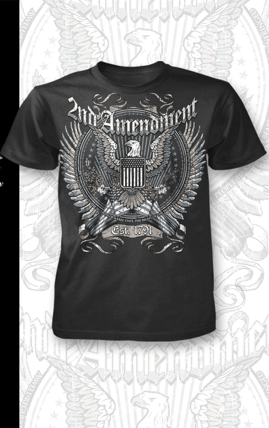 In Person Sale Only for Pop Up  Events (2nd Amendment Tee)