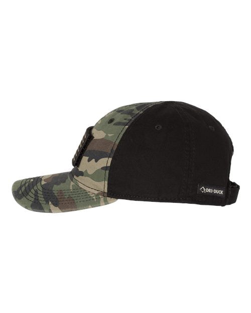 American Flag Patch - Tactical Cap - Green Camo Version