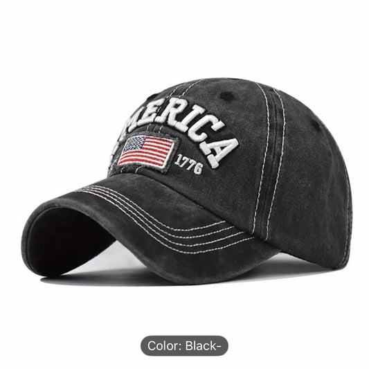 America Vintage Baseball Cap