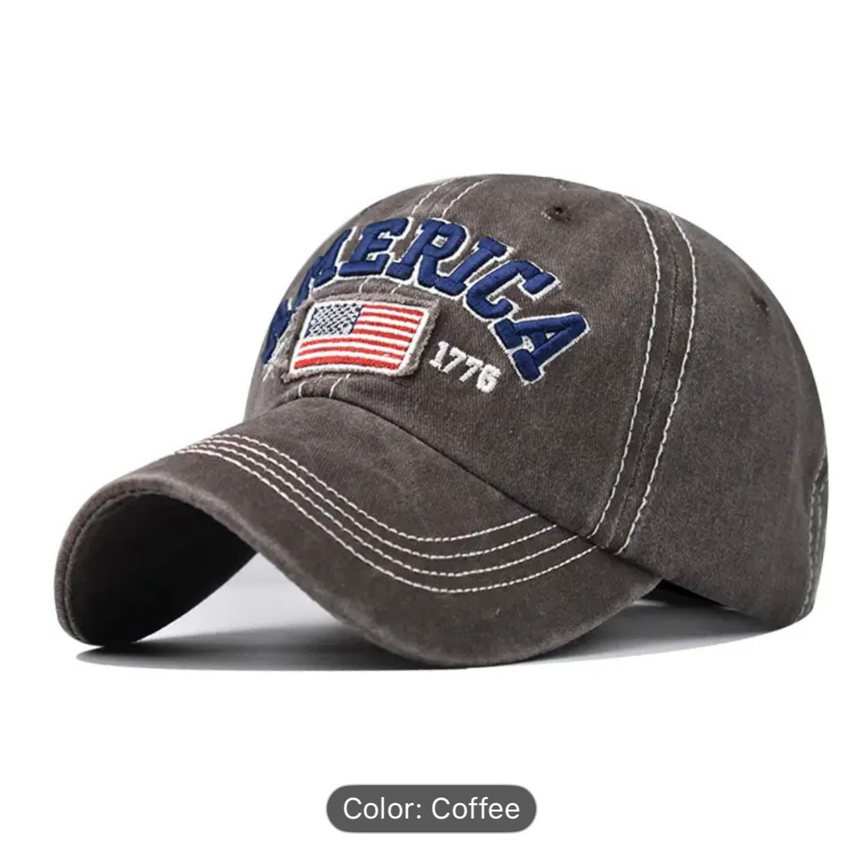 America Vintage Baseball Cap