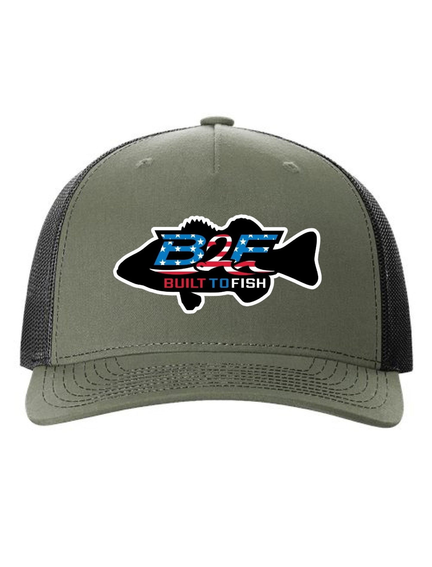 Built 2 Fish Bass Patch - 112FP