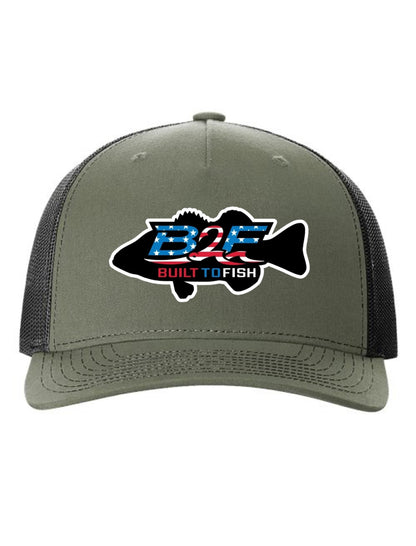 Built 2 Fish Bass Patch - 112FP