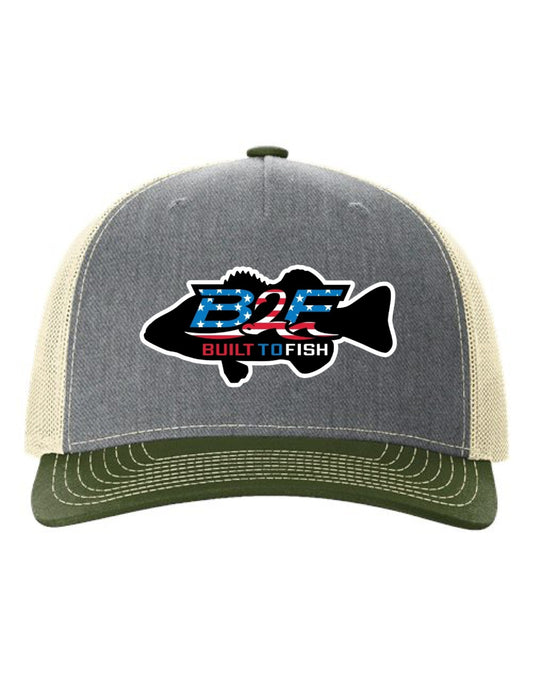 Built 2 Fish Bass Patch - 112FP