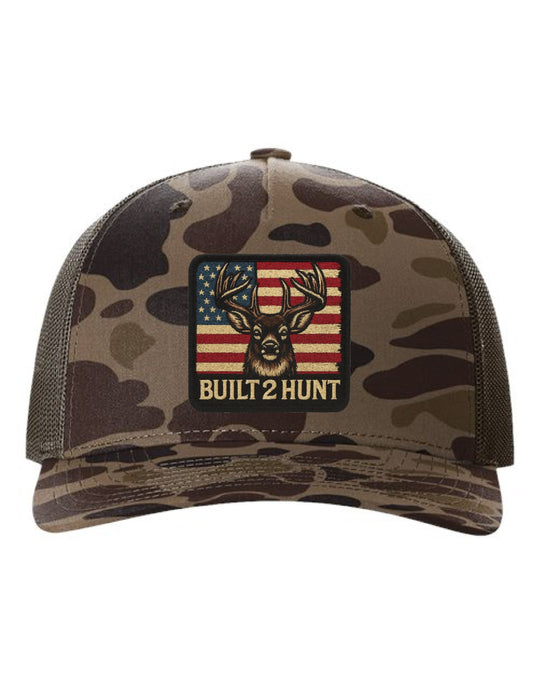 Built 2 Hunt American Deer Patch - 112PFP
