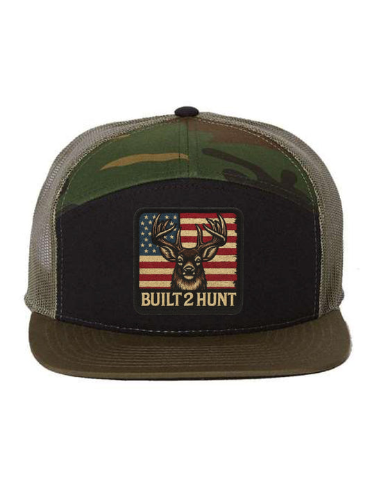 Built 2 Hunt American Deer Patch - 7 Panel