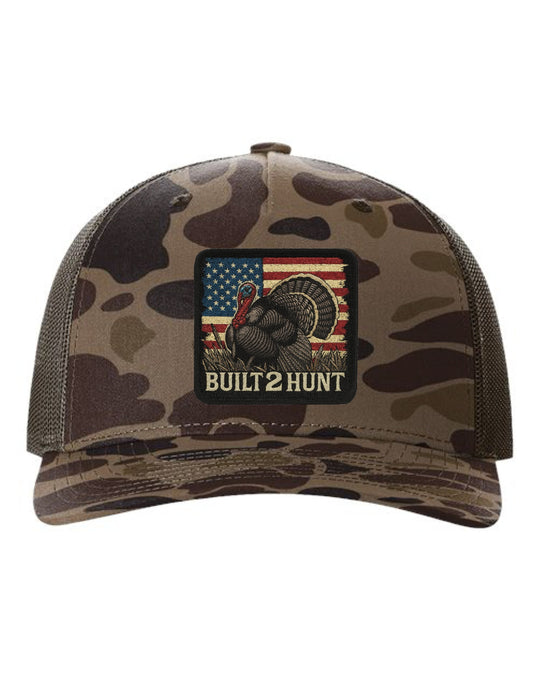 Built 2 Hunt American Turkey Patch - 112PFP