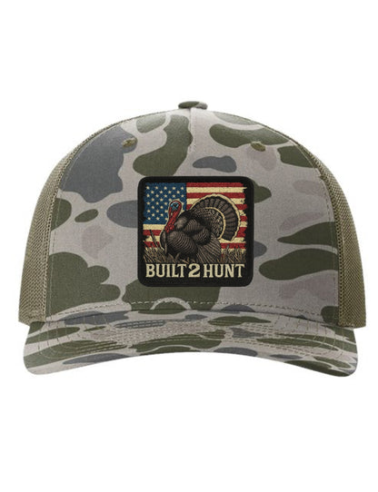 Built 2 Hunt American Turkey Patch - 112PFP