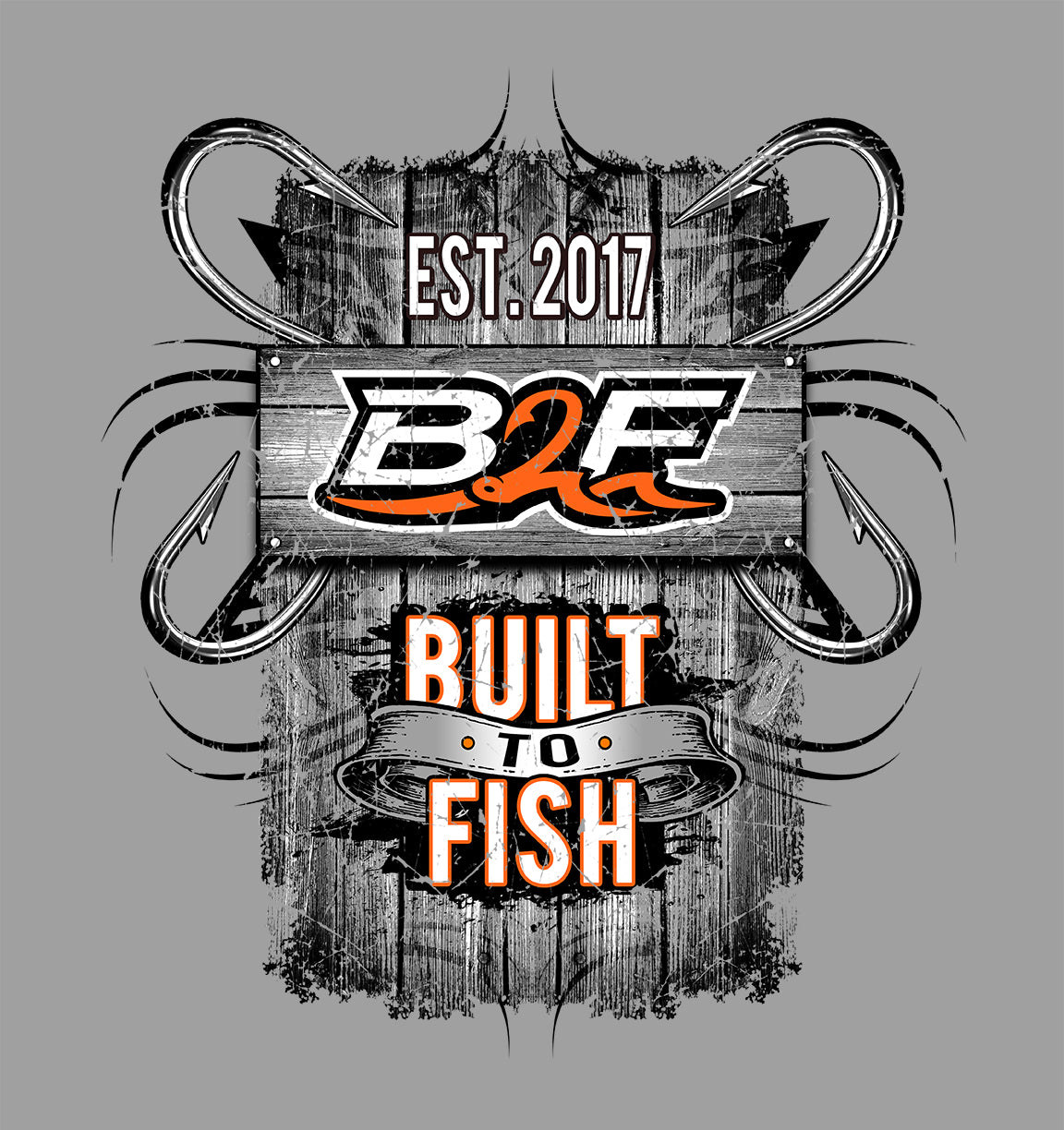 Built to Fish / Faith-Family-Fishing T-Shirt