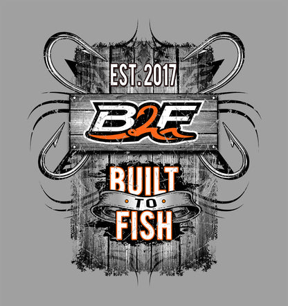 Built to Fish / Faith-Family-Fishing T-Shirt