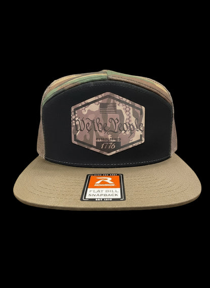 America - We the People Patch - 7 Panel Cap