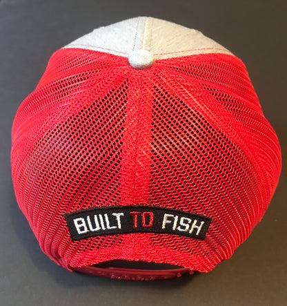 Built to Fish Snapback Trucker Cap