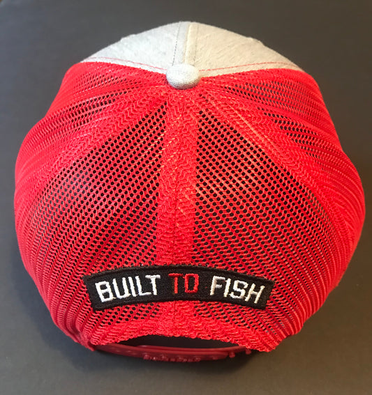 Built to Fish Snapback Trucker Cap